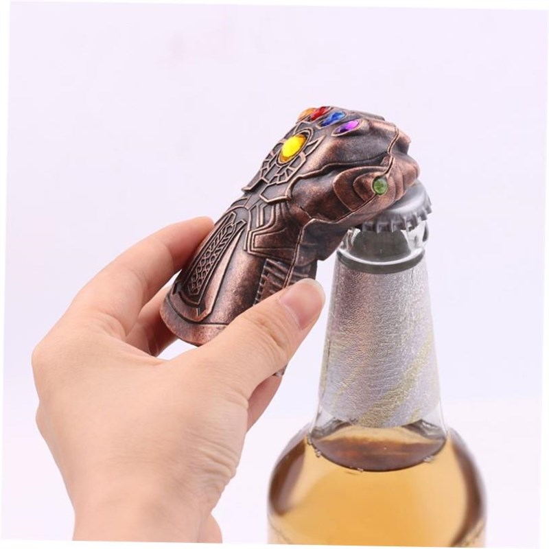 Thanos Gauntlet Glosve Beer Bottle Opener创意开瓶器Keychain