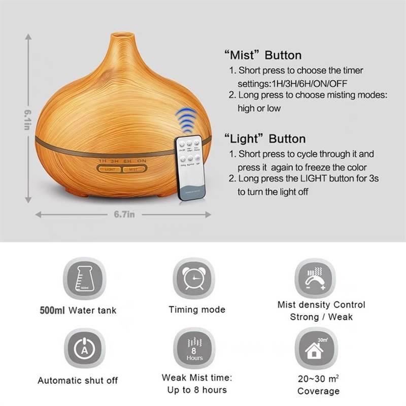 air essential oil diffuser aroma vapMorizer humidifier