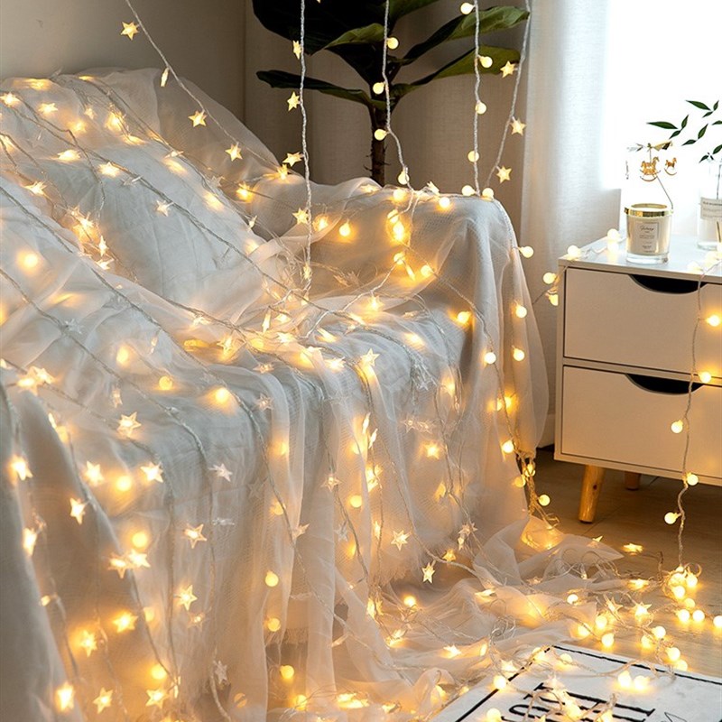 Led Copper Wire Fairys Lamp USB Battery String Lights Decor