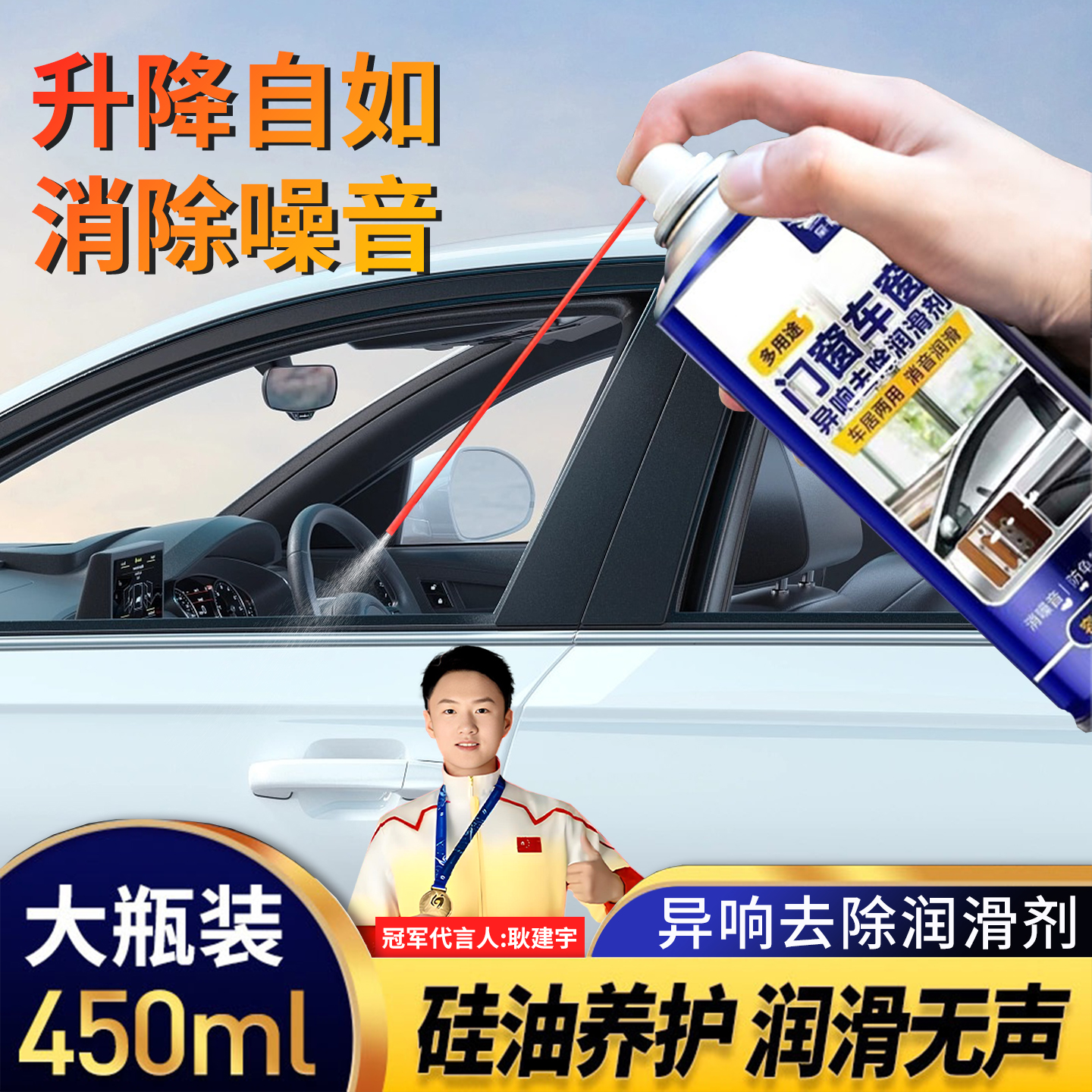 【汽车专用车窗润滑养护剂】