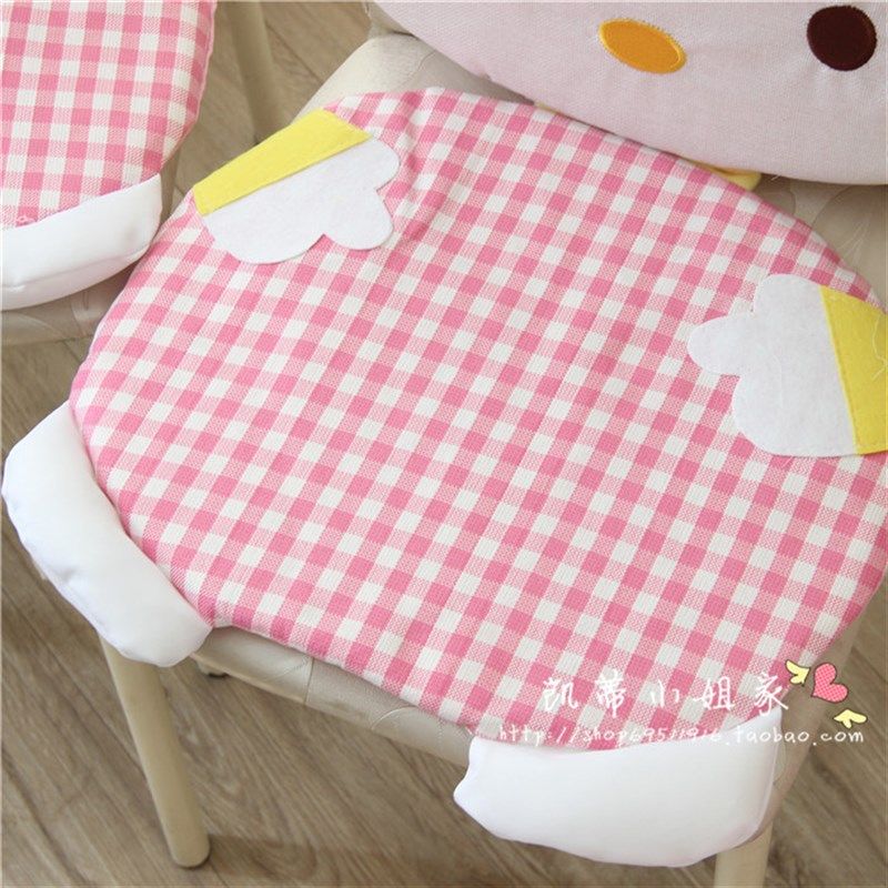 爱卡通器猫亚麻四季连体坐垫学生办公室电脑椅餐椅垫,居家布艺,椅垫,淘宝优惠券,粉丝福利购,淘宝优惠卷