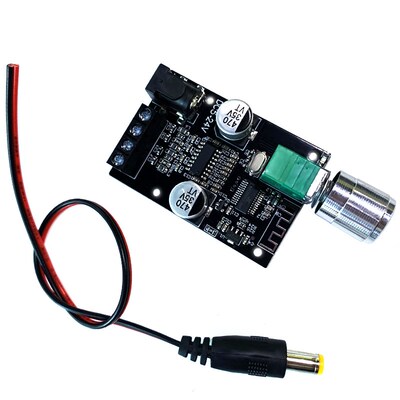迷你版20W30W40W50WX2蓝牙5.0数字功放板旋钮调节音量带开关模块