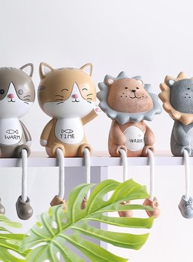 创意北欧吊脚娃娃小摆件客厅桌面儿童房间家居装饰品展柜可爱玩偶