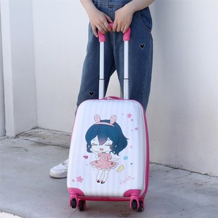万向轮卡通宝宝拉杆箱学生男童Q女孩可坐登机旅行 儿童行李箱新款