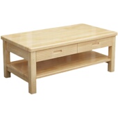 全实木茶几客厅小户型现代松木小桌子办公室茶桌