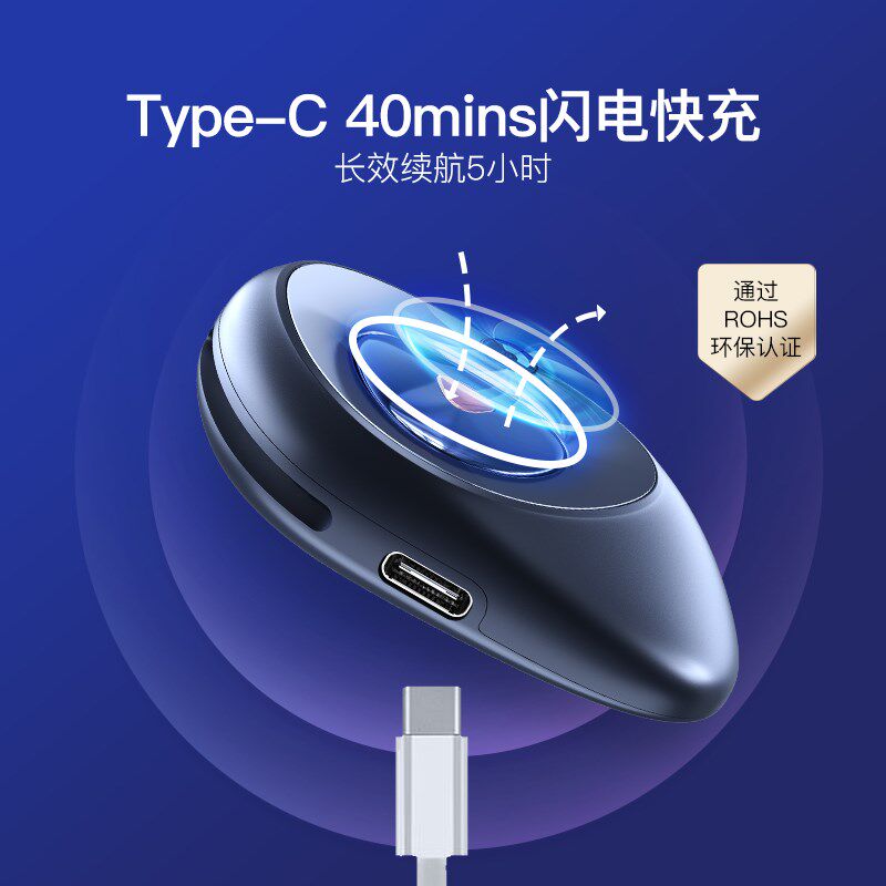 畅醒电动新风口罩 新风系统通风换气 口罩 防尘防雾霾 立体