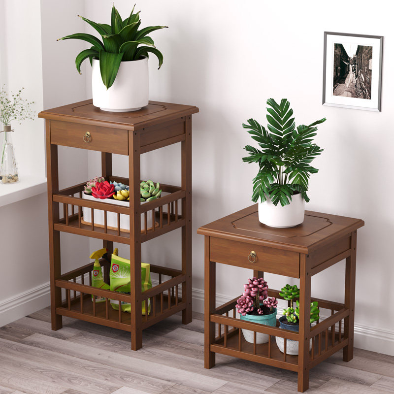 架子客厅落地式置物装饰盆架室内边角几阳台盆景支架竹实木,住宅家具,花架/花几,淘宝优惠券,粉丝福利购,淘宝优惠卷