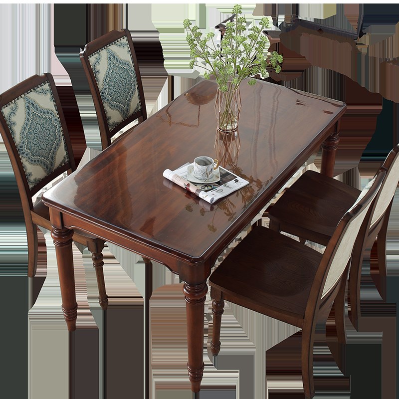 餐桌垫PVC桌布防水防油免洗防烫茶几垫水晶板塑料软玻璃桌面