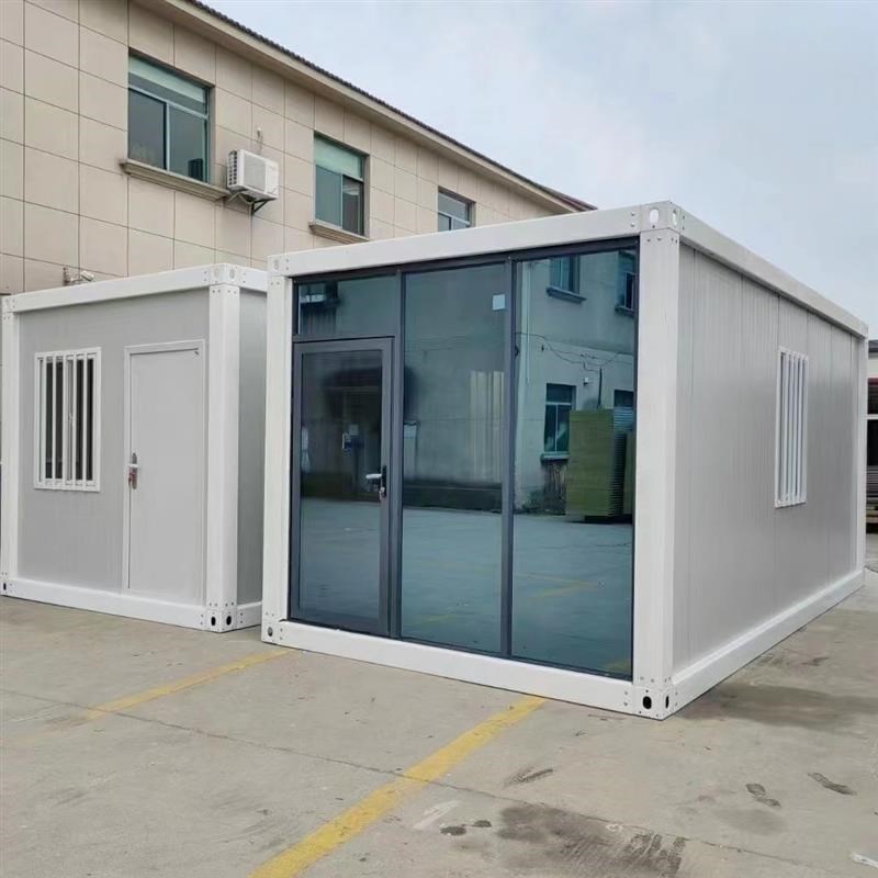 集装箱移动房办公室定制彩钢集成房屋住人简易组装可拆卸活动工厂