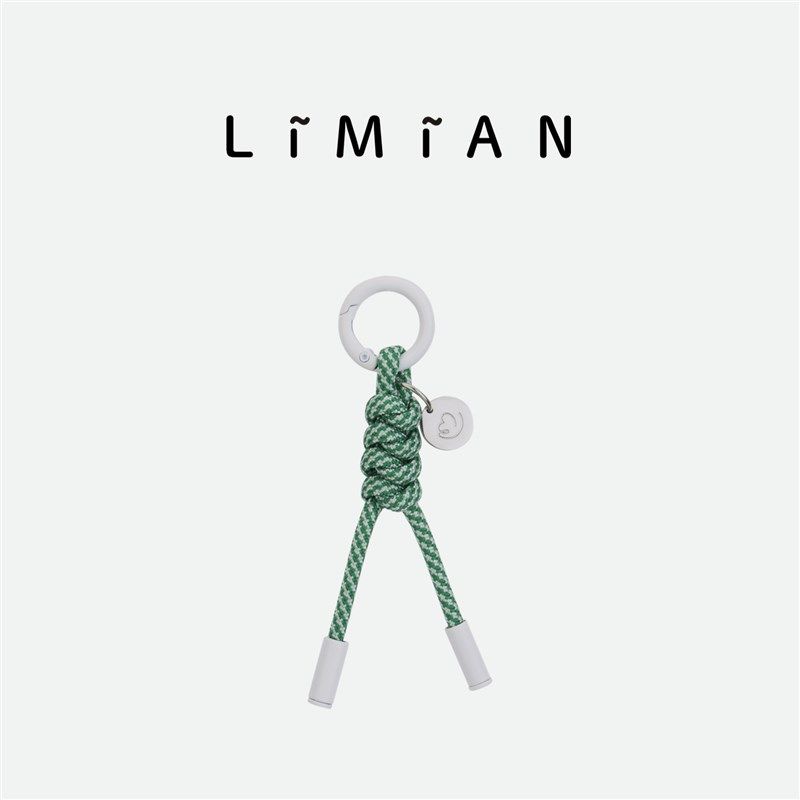 里面LM拉链头挂件汽车钥匙扣挂饰可爱简约包包小挂件创意编织