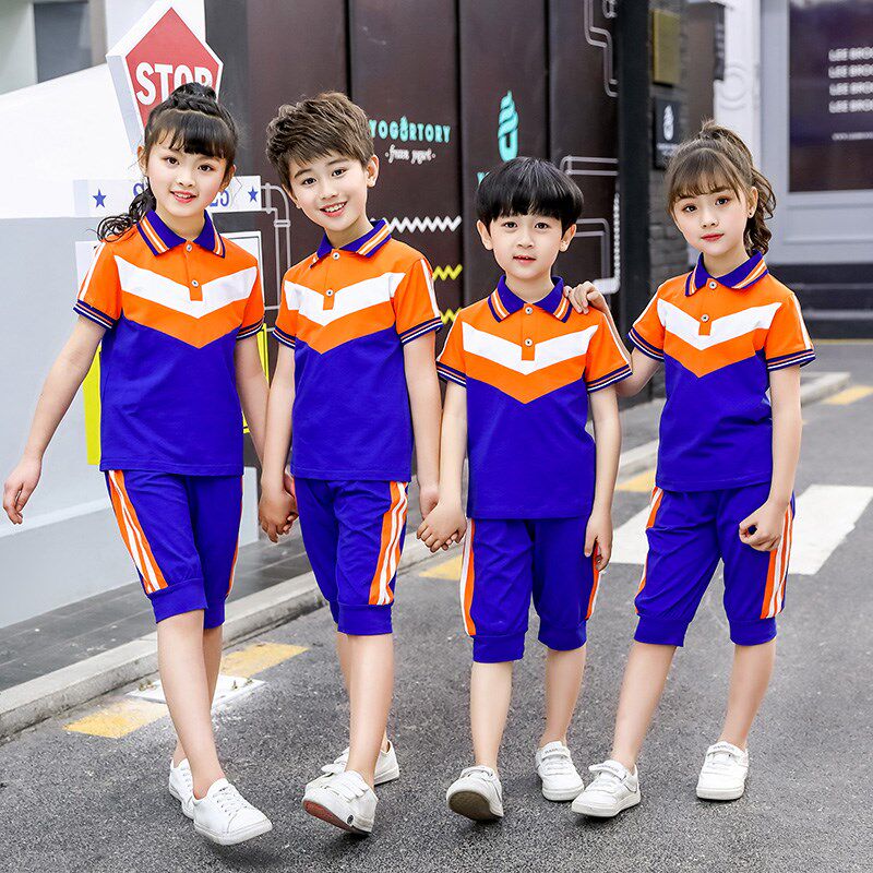 订做幼儿园园服春秋装新款小学生校服运动会三件套装儿童班服夏季