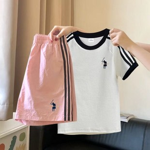 短裤上衣搭配一整套装女夏2025新款小个子俏皮活泼减龄穿搭两件套
