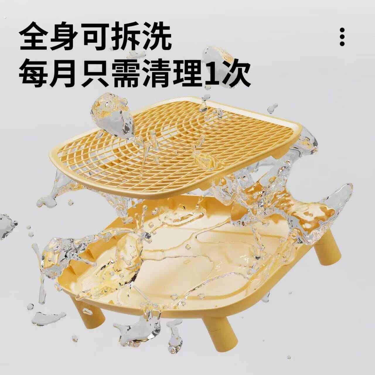 防漏猫砂垫猫咪防带出外溅猫垫子双层猫砂可控砂垫猫厕所控砂台