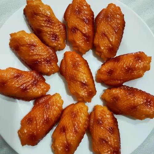 仿真食物模型鸡中翅鸡翅食品模型橱柜家居装饰品幼儿玩具模型