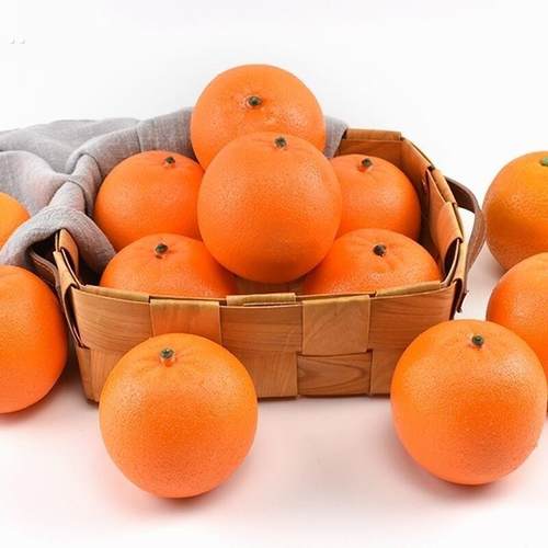 仿真新奇士橙子模型 塑料假橙脐橙红橙静物摄影拍摄水果道具摆件