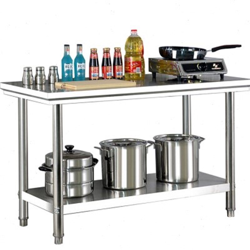304不锈钢双层三层工作台厨房操作台切菜桌子长方形打荷饭店专用,橡塑材料及制品,亚克力管/有机玻璃管,淘宝优惠券,粉丝福利购,淘宝优惠卷