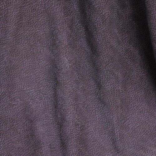 脏紫 手工脏染炒色真丝暗纹提花缎布料新中式国潮旗袍服装面料