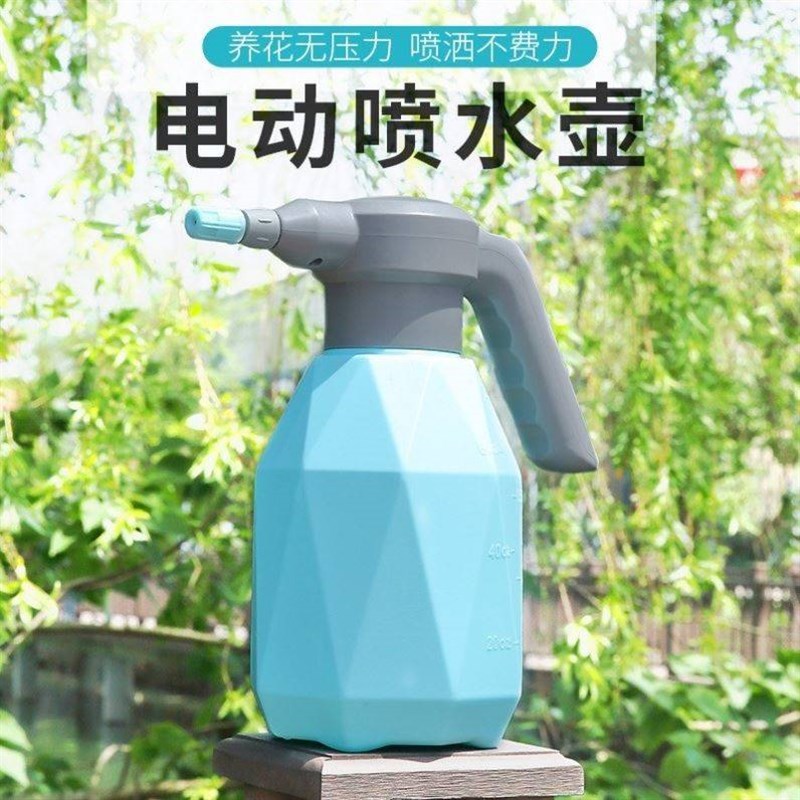 电动喷壶c家用自动喷水壶小型洒水喷雾器园艺浇花神器洗车专用