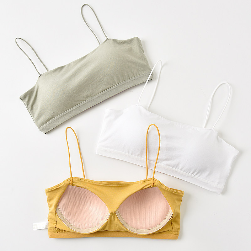 带胸垫美背内衣女防走光小胸聚拢背心小吊带薄款文胸夏季裹胸抹胸,女士内衣/男士内衣/家居服,抹胸,淘宝优惠券,粉丝福利购,淘宝优惠卷