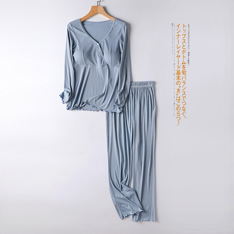 月子服夏 薄款 产后喂奶哺乳套装外出时尚孕妇睡衣坐月子睡衣春秋,孕妇装/孕产妇用品/营养,家居服套装,淘宝优惠券,粉丝福利购,淘宝优惠卷