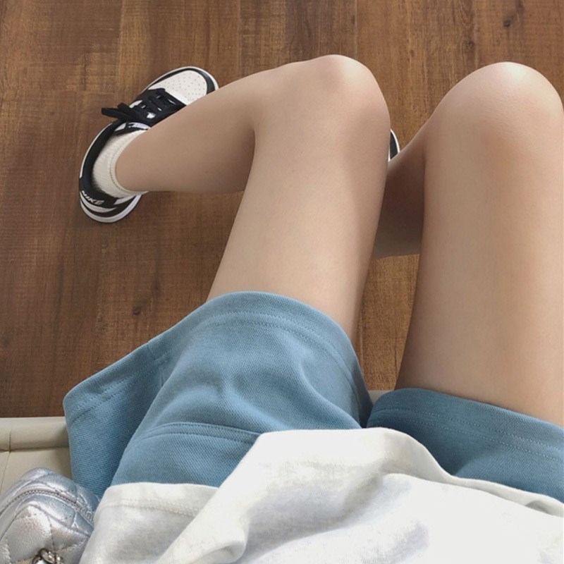孕妇短裤女e夏季外穿薄款托腹五分裤子宽松直筒运动休闲中裤打底