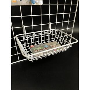 小对象存储篮无钉钩篮与钩小整理篮在铁浸塑料网挂篮