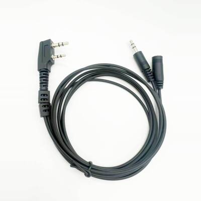 K转3.5录音音频线录音SSTV监 +听