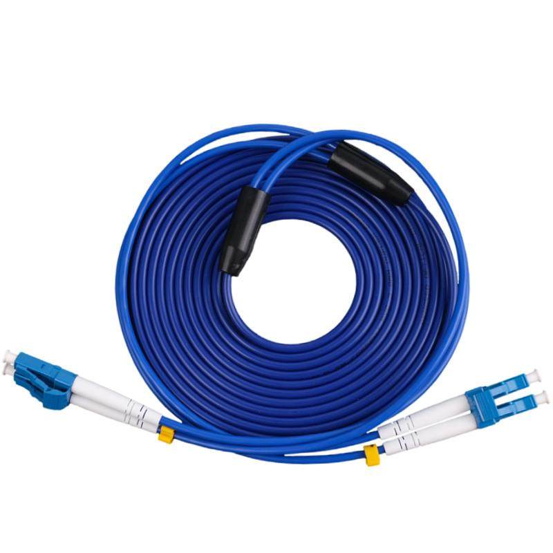 铠装光纤跳线SC转LC-FC-ST单模双芯光钎线防鼠抗拉防水电信级尾纤,网络设备/网络相关,光纤跳线,淘宝优惠券,粉丝福利购,淘宝优惠卷