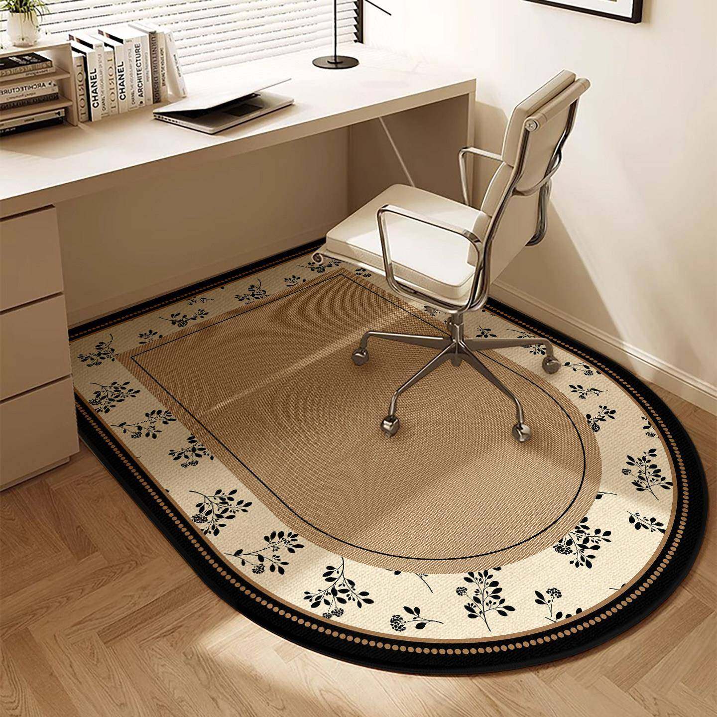 书房转椅地垫卧室电脑椅电竞椅免洗防滑脚垫学习书桌下面椅子地毯,居家布艺,家用脚垫,淘宝优惠券,粉丝福利购,淘宝优惠卷