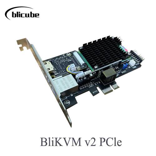 PCle IP Pi Overip Blikvm Raspberry V2 Hat Pikvm HDMI CSI KVM