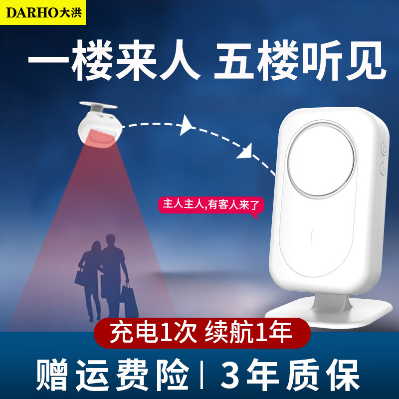 大洪分体式欢迎光临感应门铃