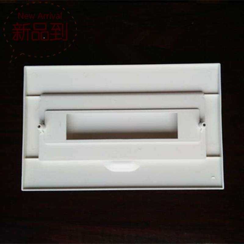 18回路配电箱盖子 盖板 梅兰款配电箱面板盖8 不透明白色塑料