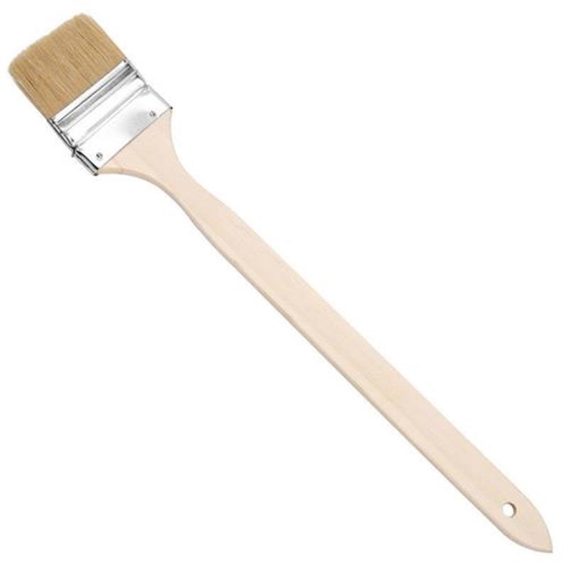 油漆刷子弯头加长柄工业用胶水棕毛刷家用烧烤猪毛刷子清洁除尘