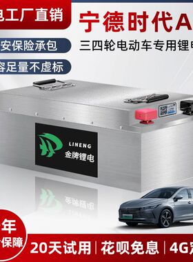 宁德时代锂电池48v60v72V三轮四轮车大容量汽车大单体新能源锂电
