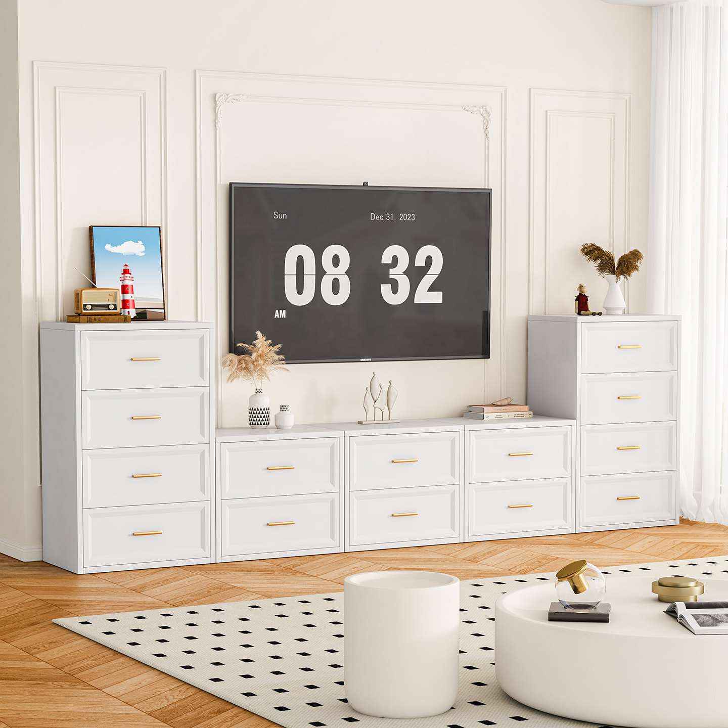 【平台人气爆款】中古风钢柜首选