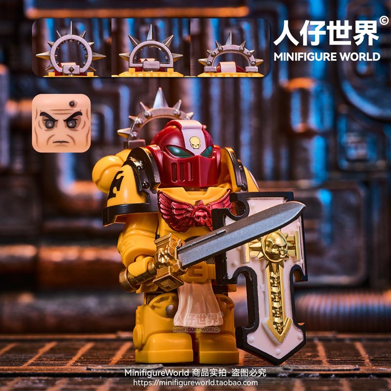 战锤剑卫40K极限星际战士战棋灰骑士游戏第三方拼装人仔积木玩具