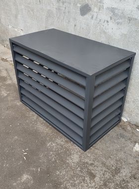 家用定做尺d寸护栏成都工厂直销防雨格栅铝百叶窗不锈钢空调外机