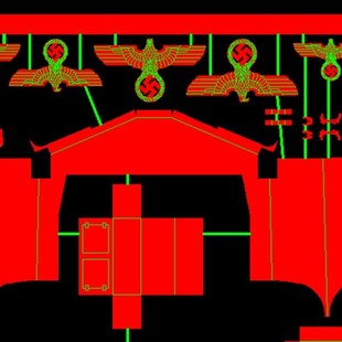 模型改造装饰金属配件金属蚀刻片来图定制加工制作要求见描述内容