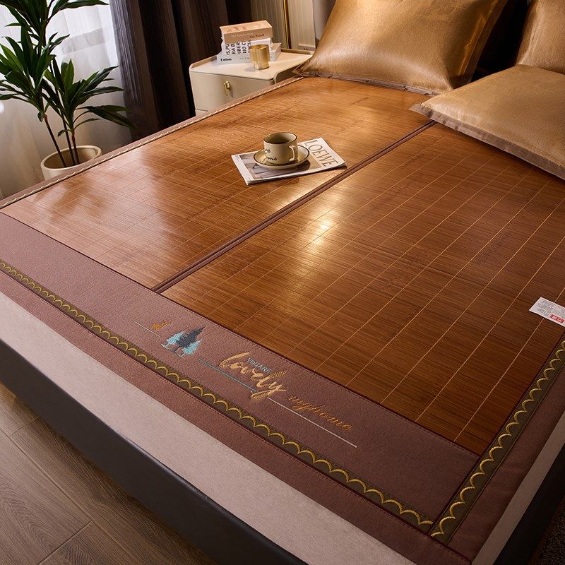 2025夏季新款高档竹凉席1.8x2米双面竹席竹子凉席竹编席子床垫1.5,床上用品,竹席,淘宝优惠券,粉丝福利购,淘宝优惠卷