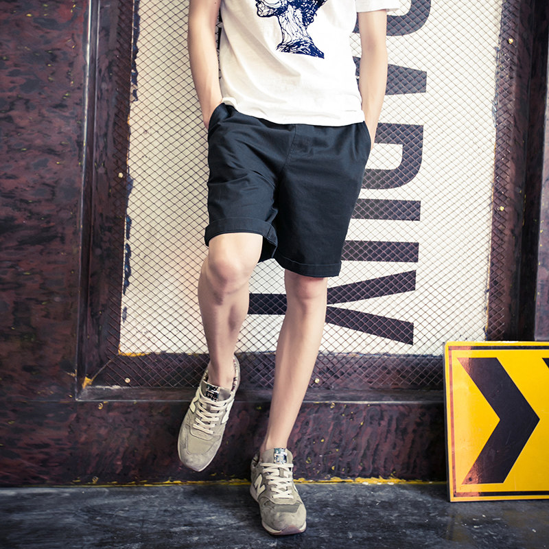 2021夏季宽松休闲裤男士沙滩裤情侣中裤5分五分裤子潮夏天短裤男
