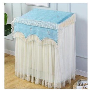 蕾丝布艺双杠洗衣机罩双桶老式半自动通用防尘罩沙款盖Z布双桶机