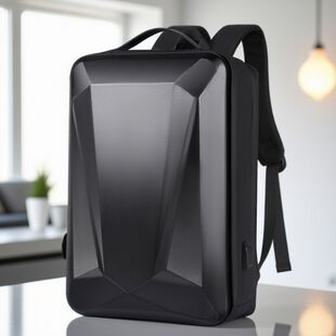 2025男士 定型双肩包商务出差旅游背包大容量旅行电脑行李箱型背包