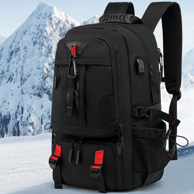男士出差旅行包户外运动登山包休闲大容量旅游双肩背包中学生书包
