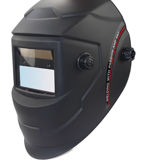 太阳能自动变暗焊接面罩头盔焊工帽电焊帽 焊接头盔