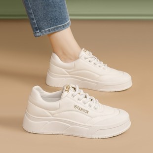 高级感小众超火软底女士板鞋 小白鞋 平底休闲鞋 春季 女2024新款