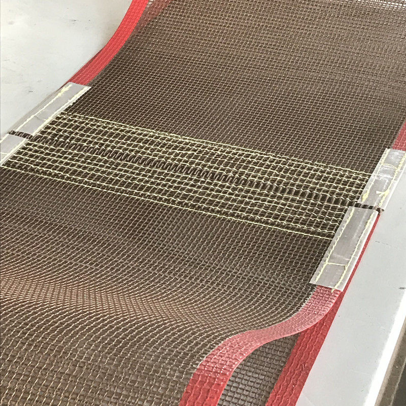 特氟龙耐高温网带铁富龙膜包机隧道炉收缩流水线UV丝印食品传输送