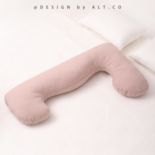 女生孕妇抱e枕长条枕头床上侧睡夹腿怀孕期L托腹睡觉专用可拆洗夏