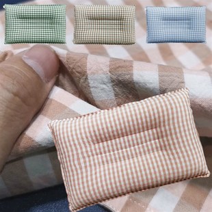 a类全棉空枕头套分区内胆套pye软管定型枕套枕芯套枕头皮枕芯格子