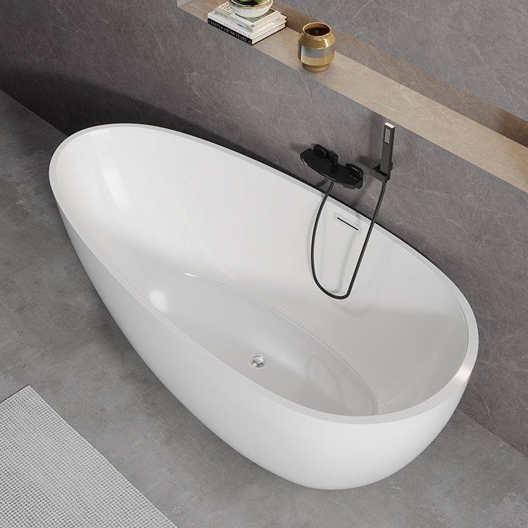 浴缸家用一体无缝鹅蛋小