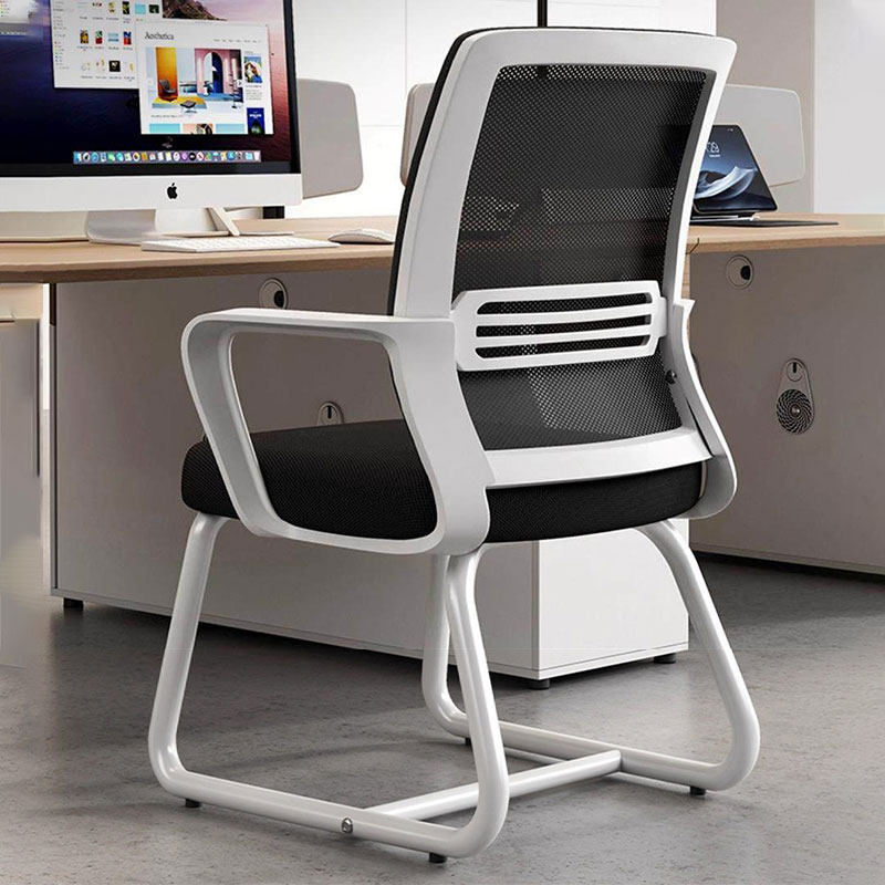 办公椅电脑椅舒适久坐家用书桌座椅办公室职员会议弓形椅子靠背椅